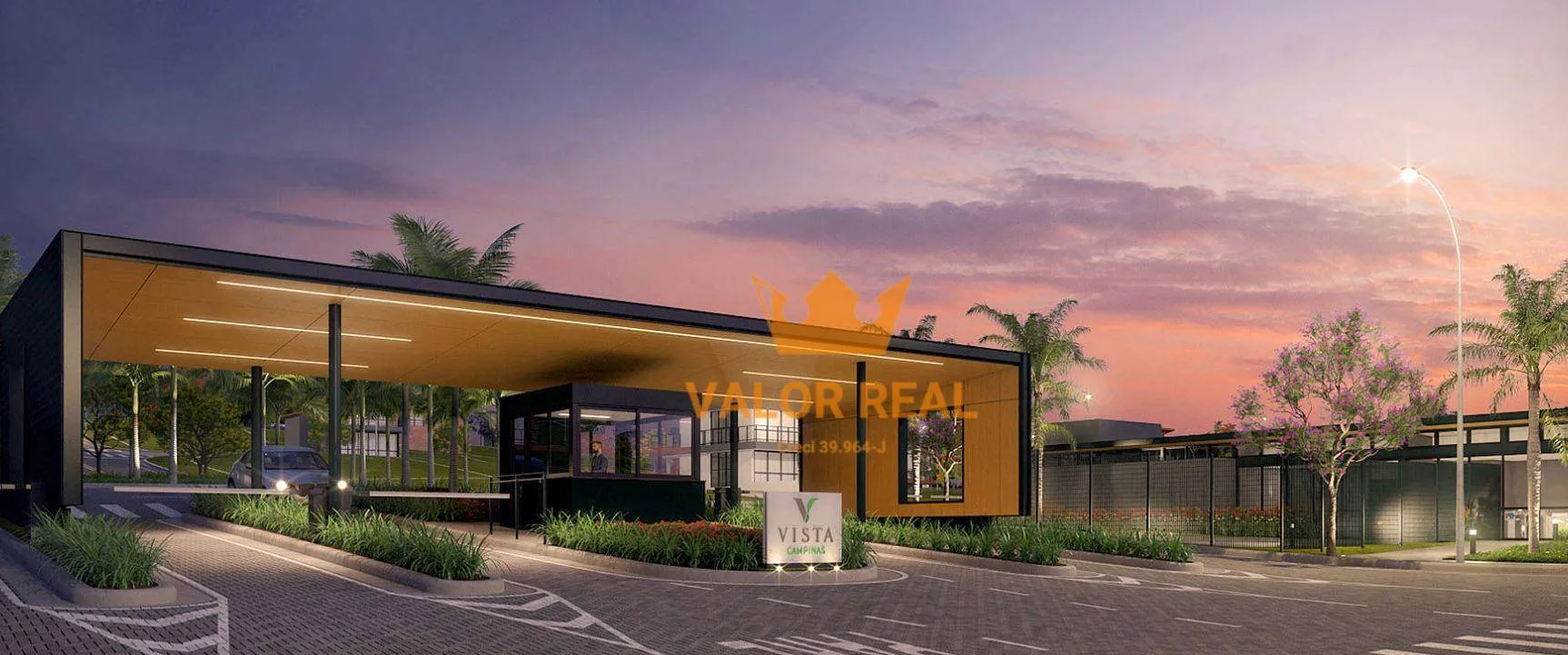 Imagem Terreno Condomínio, Residencial Vista Campinas, Terreno com 267,19m². Projeto construção realizado