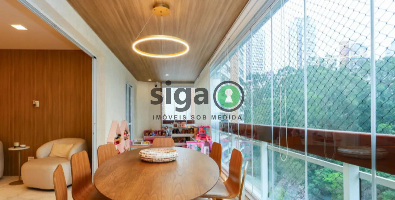 Imagem Apartamento Alto Padrão à Venda no Panamby 164m² - 3 Suítes