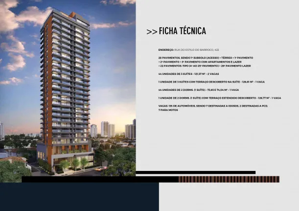 Foto do imóvel Apartamento com 2 Quartos à Venda, 72 m² em Chácara Santo Antônio (zona Sul) - São Paulo