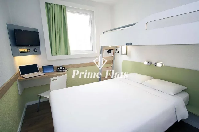 Imagem Flat disponível para venda no Ibis Budget Belo Horizonte Minascentro, com 23m² e 1 dormitório