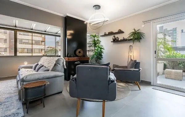 Imagem Vende-se cobertura com 2 dormitórios, sendo 1 suíte no bairro Auxiliadora