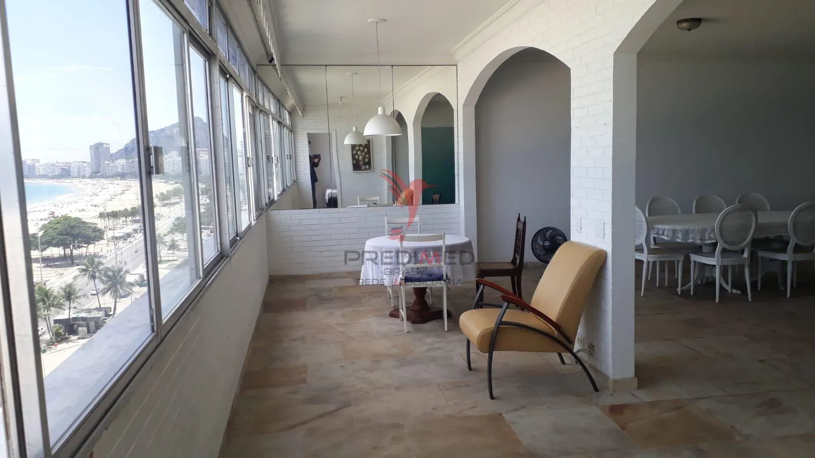 Imagem Apartamento em Copacabana. ATLÂNTICA 300 M² FRONTAL MAR , ANDAR ALTO