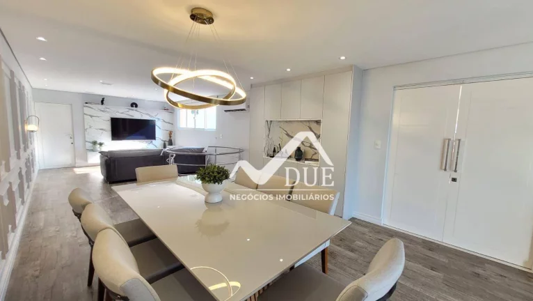 Imagem Cobertura com 3 dormitórios à venda, 322 m² por R$ 2.200.000,00 - Pompéia - Santos/SP