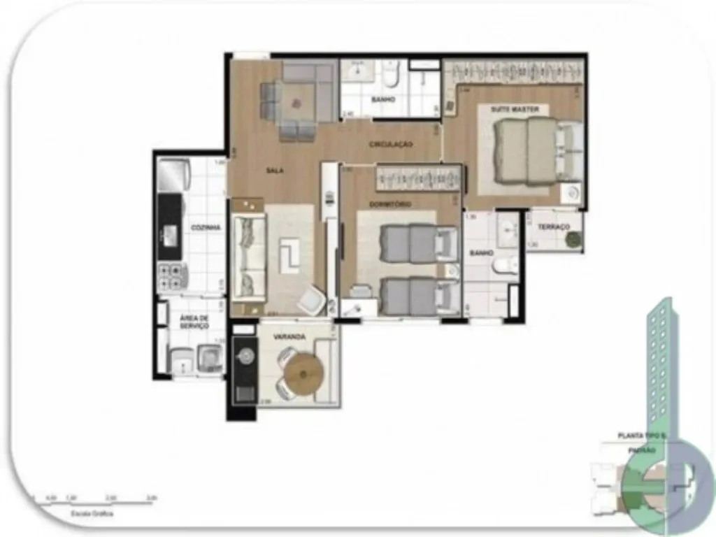 Imagem Comprar apartamento com 2 quartos em Cerâmica São Caetano do Sul SP