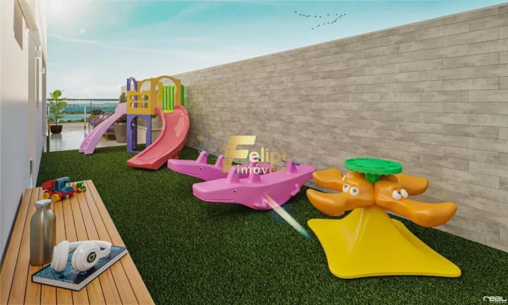 Imagem APARTAMENTO DE 2 QUARTOS E LAZER COMPLETO EM CONSTRUÇÃO NA PRAIA DA CERCA!