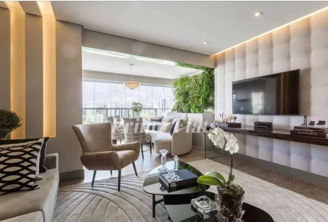 Foto do imóvel Flat disponível para venda no Condomínio Cosmopolitan High Garden, com 58m², 1 dormitório e 1 vaga em Avenida Santo Amaro