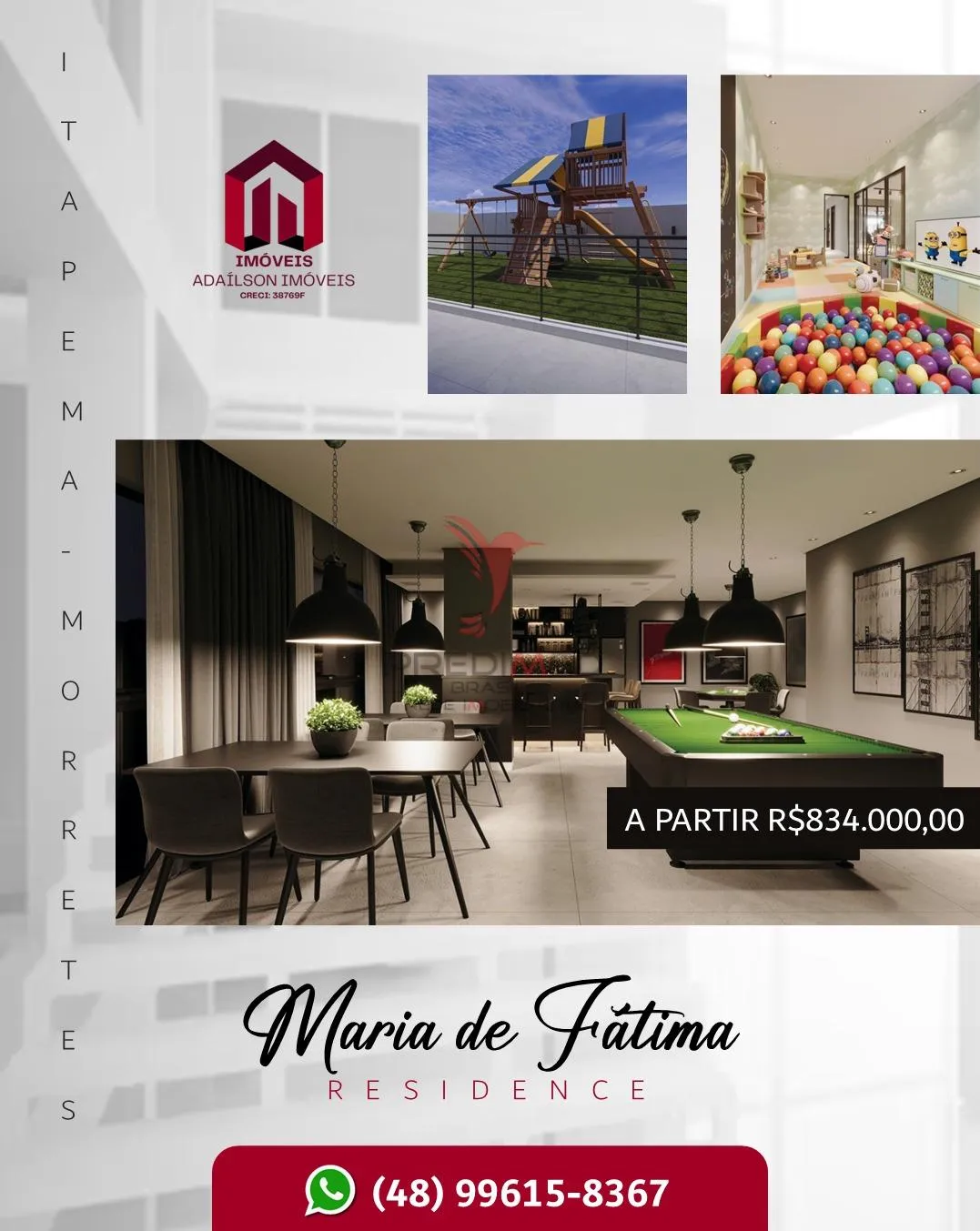 Imagem Maria de Fátima Residence Itapema SC Brasil