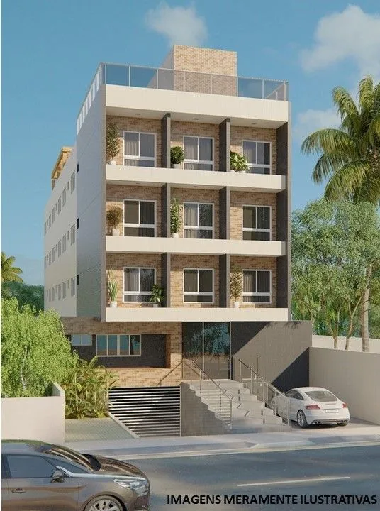 Imagem Flat mobiliado no Bessa com vista mar, piscina e garagem. Excelente para investir ou morar perto da praia.