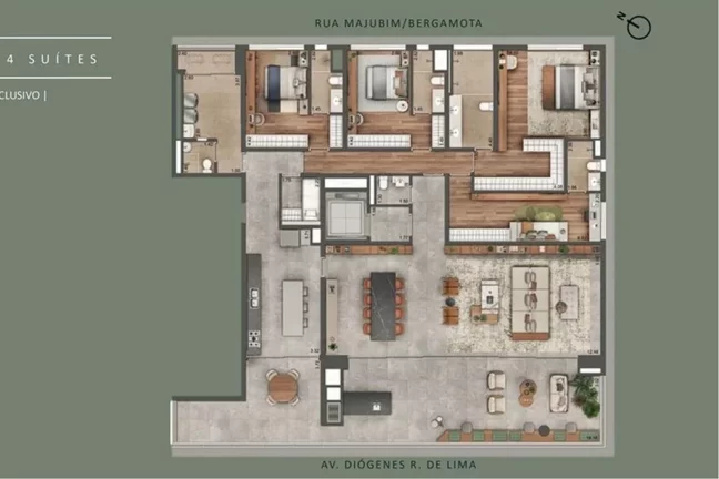 Imagem APARTAMENTO RESIDENCIAL em São Paulo - SP, Alto de Pinheiros