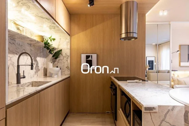 Imagem Flat com 1 dormitório à venda, 43 m² por R$ 494.000,00 - Setor Bueno - Goiânia/GO