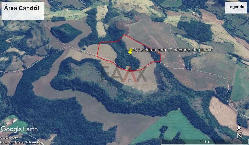Imagem Fazenda à venda,260000.00m , CAMPINA DO SIQUEIRA, CANDOI - PR
