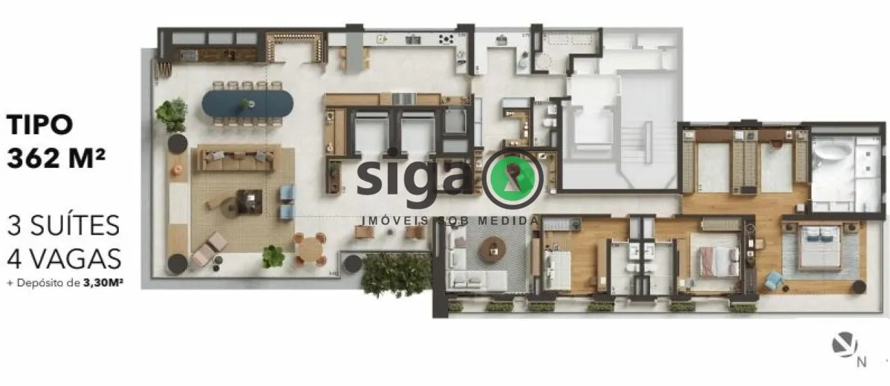 Imagem Apartamento para venda Alto de Pinheiros, São Paulo - SP