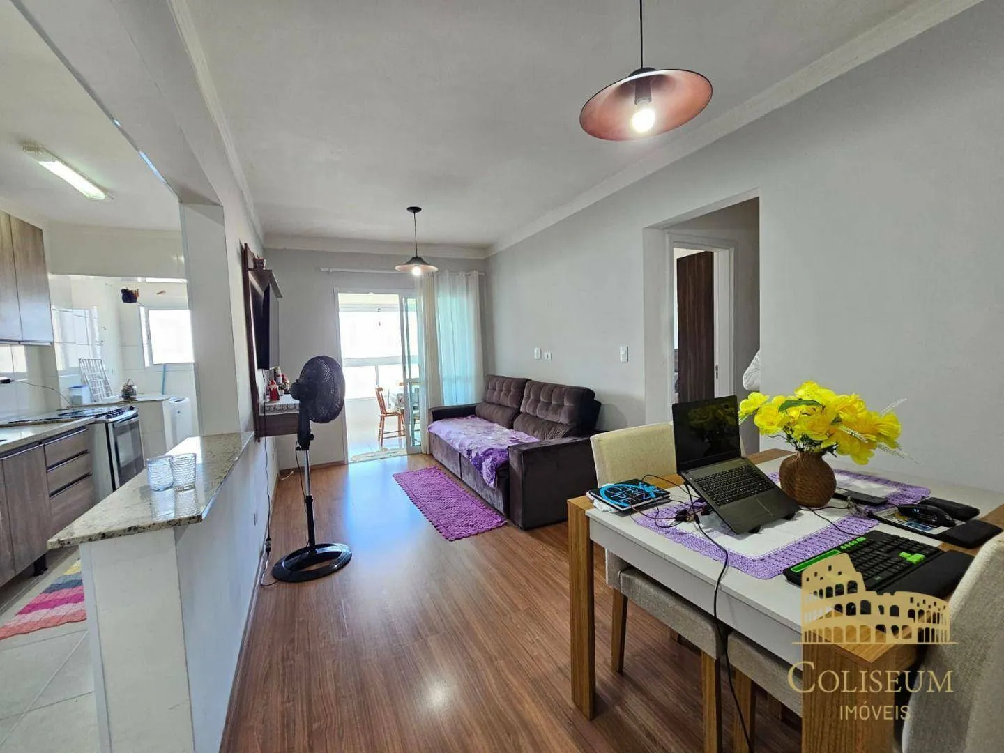 Imagem Apartamento com 2 dormitórios para alugar, 78 m² por R$ 4.500,00/mês - Balneário Flórida - Praia Grande/SP