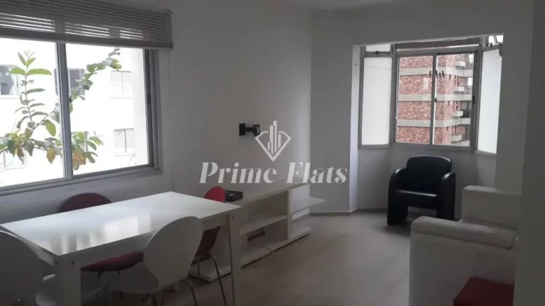 Imagem Flat disponível para venda no Condomínio Ambassador Flat Service, com 42m², 1 dormitório e 1 vaga