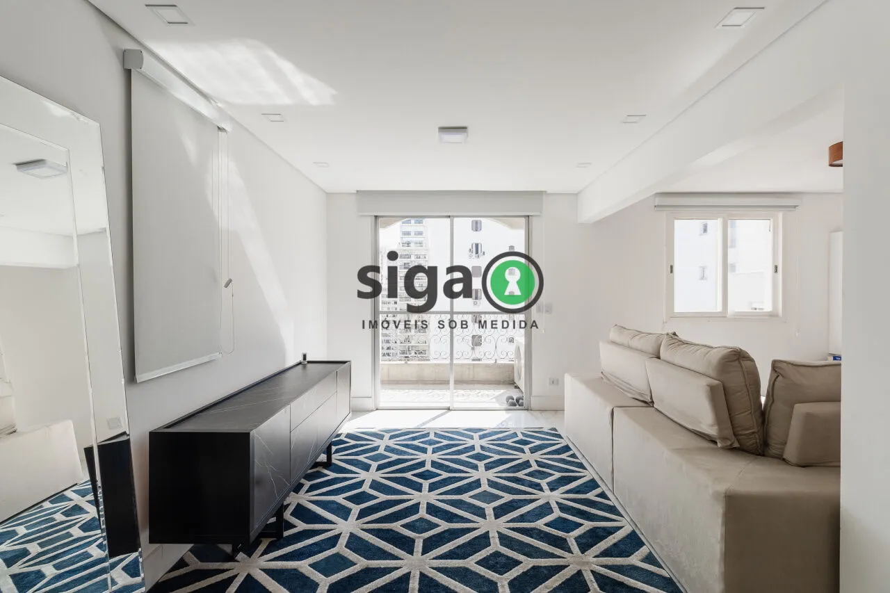 Imagem Apartamento 70m² para locação localizado na Cerqueira César.