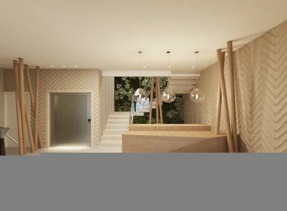 Imagem Quarto Sala a 200m da praia, prox Praça do Skate