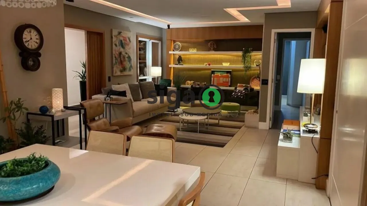 Imagem Apartamento na Vila Andrade com 3 quartos e 3 vagas, mobiliado de 170m²