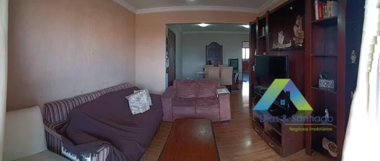 Imagem Lindo apartamento com 120 metros quadrados, 3 dormitórios, 2 vagas de garagem, a 950 metros da estação do metro Jabaquara.