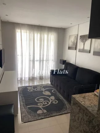 Imagem Flat disponível para locação no Choice Panamby, com 35m², 1 dormitório e 1 vaga