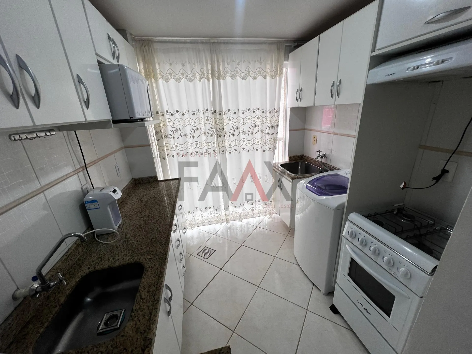 Imagem Apartamento Semi Mobiliado à Venda no Edifício Tia Meri, Bairro Santa Cruz