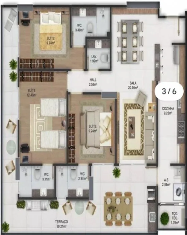 Imagem Apartamento à Venda em Canto do Forte, São Paulo - SP
