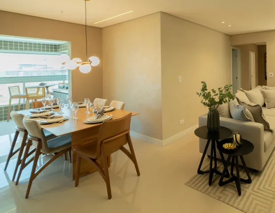 Imagem Apartamento com 3 Quartos à Venda, 117 m² em Boqueirão - Praia Grande