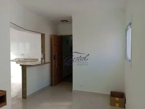 Imagem Apartamento com 1 dormitório à venda, 57 m² por R$ 365.000,00 - Guilhermina - Praia Grande/SP