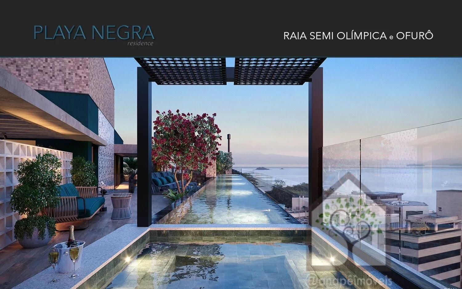 Imagem Studio 1 Suíte + Lavabo na Agronômica - Residencial Playa Negra