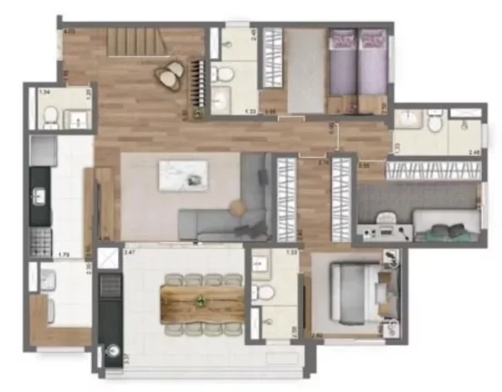 Imagem APARTAMENTO RESIDENCIAL em São Paulo - SP, Panamby