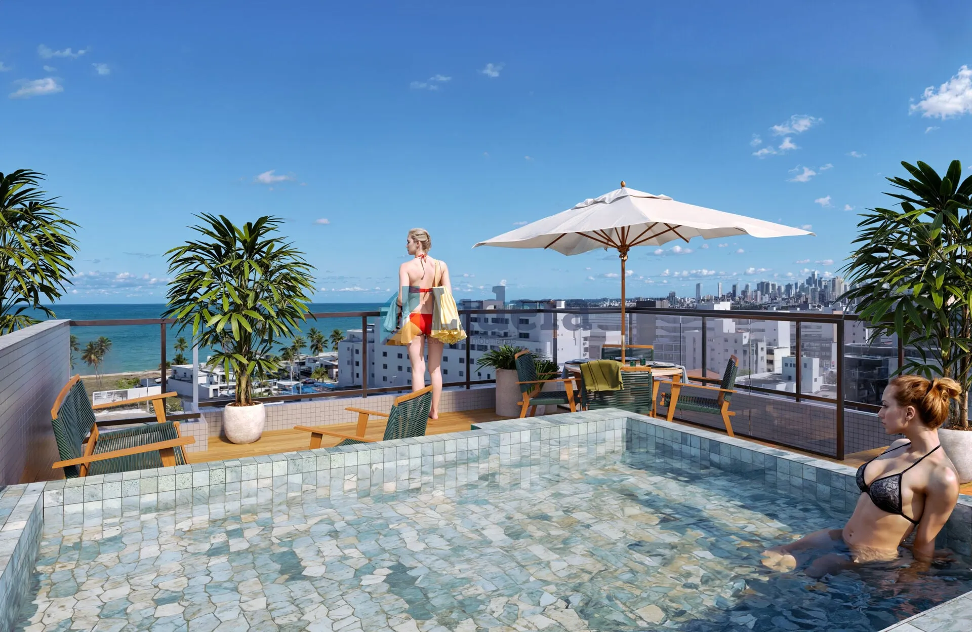 Imagem Flat - 24,32m² - Jardim Oceania, João Pessoa/PB
