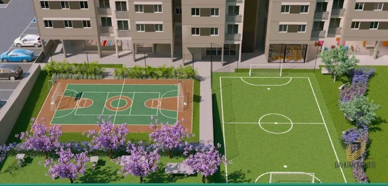 Imagem Apartamento à venda em Vargem Grande Paulista-SP, Bairro das Lajes: 2 quartos, 1 banheiro, 1 vaga, 45,67m². Adquira já!