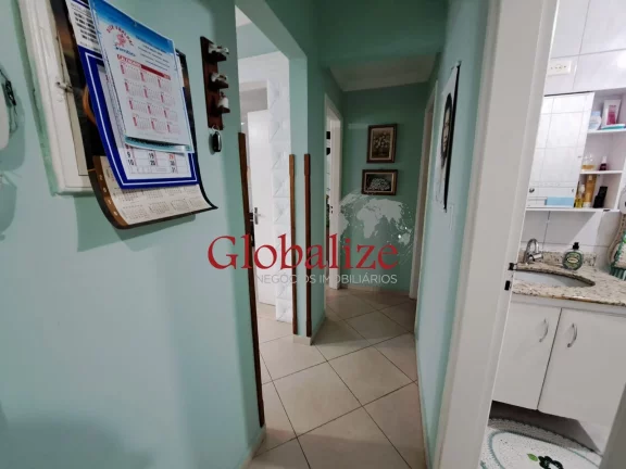 Imagem Apartamento à venda com 64m², 2 quartos, 1 vaga por R$430.000,00 na Aparecida em Santos