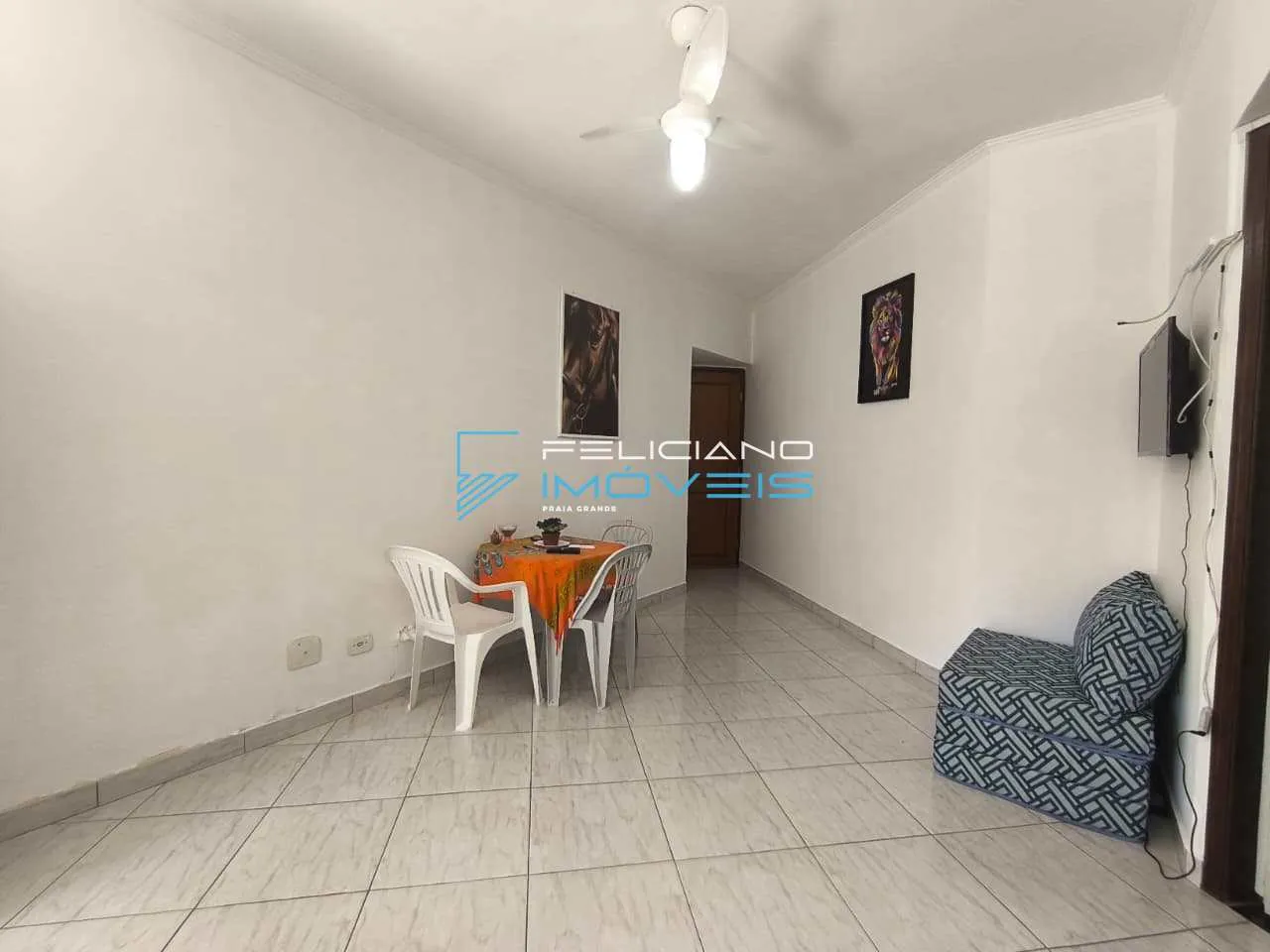 Imagem Apartamento com 1 quarto, forte, Praia Grande - R$ 265 mil, Cod: 6897