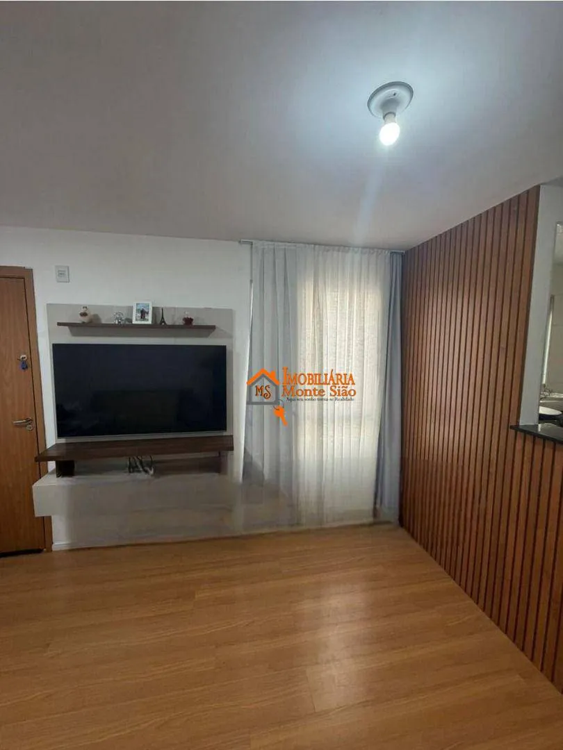 Imagem Apartamento com 2 dormitórios à venda, 45 m² por R$ 265.000 - Água Chata - Guarulhos/SP