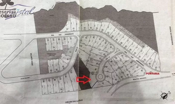 Imagem Terreno em condômino voltado para área de preservação
