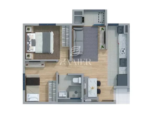 Imagem Apartamento com 2 quartos, Costa e Silva - Joinville