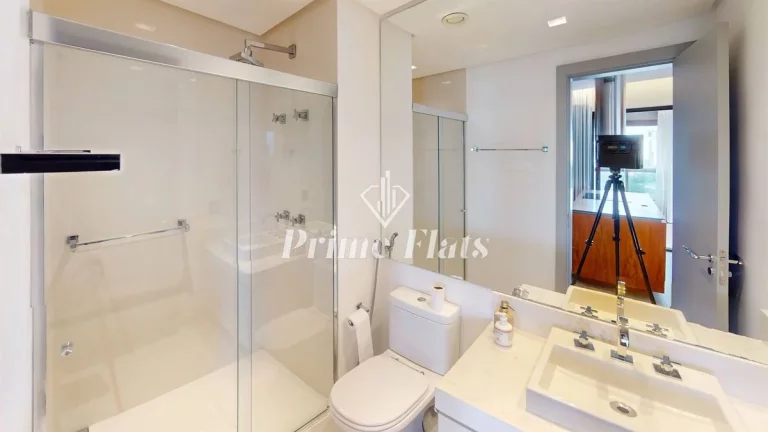Imagem Flat disponível para locação no Cyrela by Pininfarina no Itaim Bibi, com 96m², 1 dormitório e 4 vagas