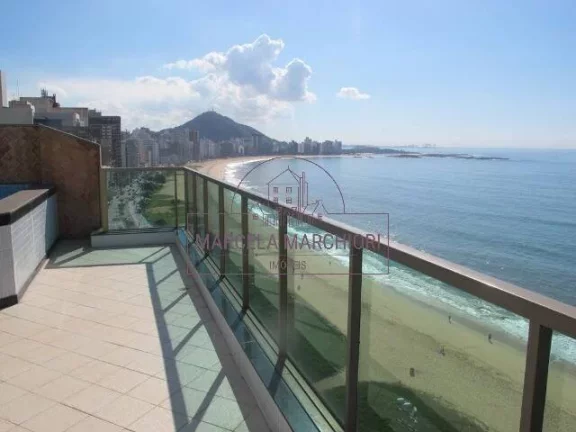 Imagem Cobertura alto padrão Duplex, 663m², vista pro mar, 5 qts, Praia da Costa