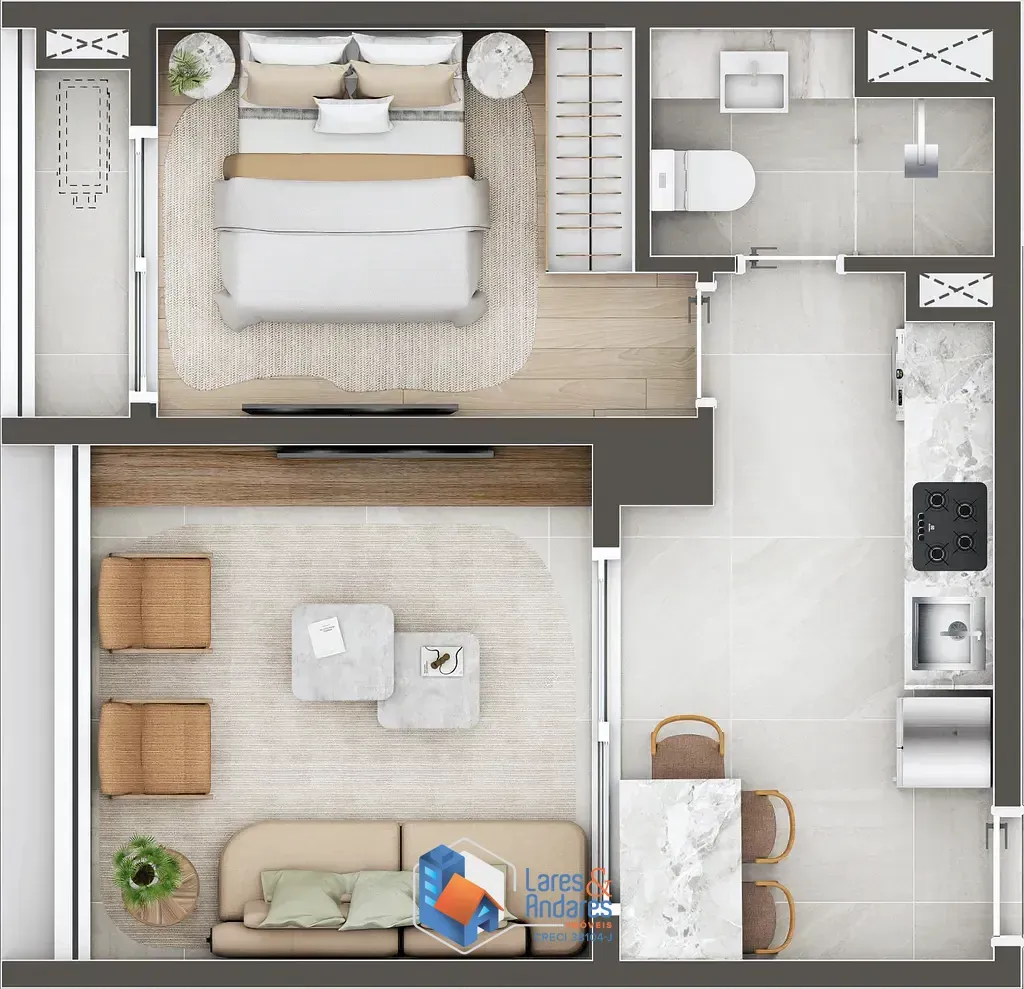 Imagem Apartamento à venda 1 Quarto 36.99M² Pinheiros São Paulo - SP | Matté João Moura - Residencial
