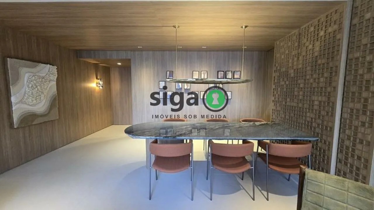 Imagem Apartamento 130 m² no Brooklin, 3 suítes, varanda gourmet, quadra de tênis e lazer completo