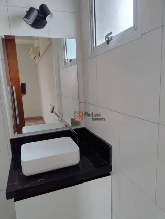 Imagem Apartamento com 2 dormitórios à venda, 63 m² por R$ 440.000 - Macuco - Santos/SP