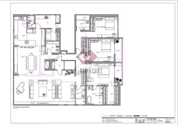 Imagem Apartamento com 3 Quartos à Venda, 290m2 - Higienópolis - São Paulo/SP