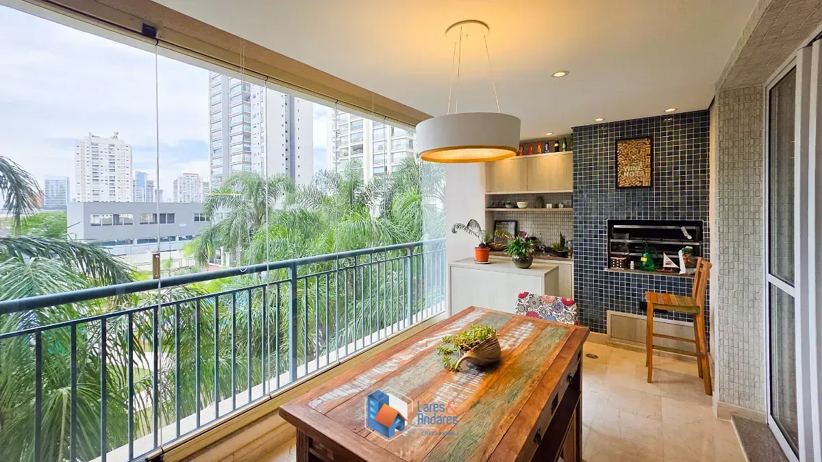Imagem Apartamento para venda em Brooklin com 4 quartos, sendo 3 suítes, 168m²