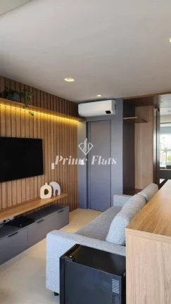 Imagem Flat disponível para venda no Op Art Ibirapuera na Vila Clementino, com 55m², 1 dormitório e 1 vaga de garagem