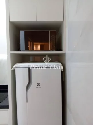 Imagem Flat disponível para locação no Alameda Apart Hotel no Jardim Paulista, com 45m², 1 dormitório e 1 vaga