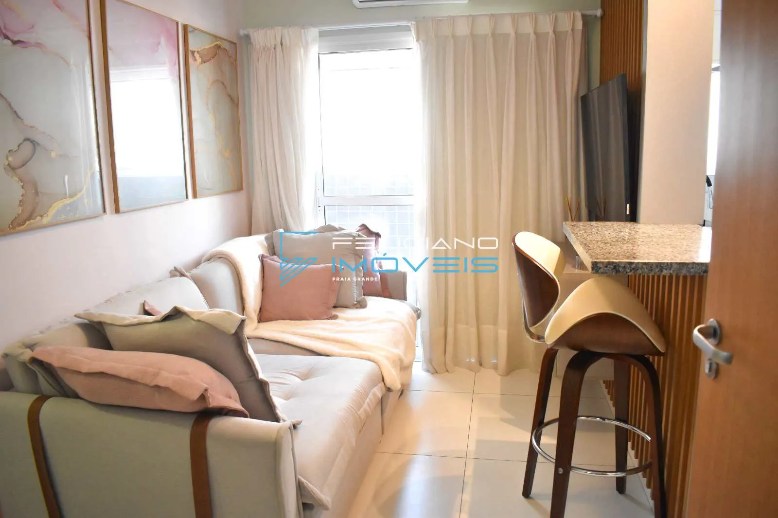 Imagem Apartamento com 1 quarto, Canto do Forte, Praia Grande - R$ 440 mil, Cod: 6762