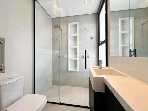 Imagem Novo conceito, acabamento diferenciado, casa triplex, em condomínio com apenas 13 unidades, muito b...