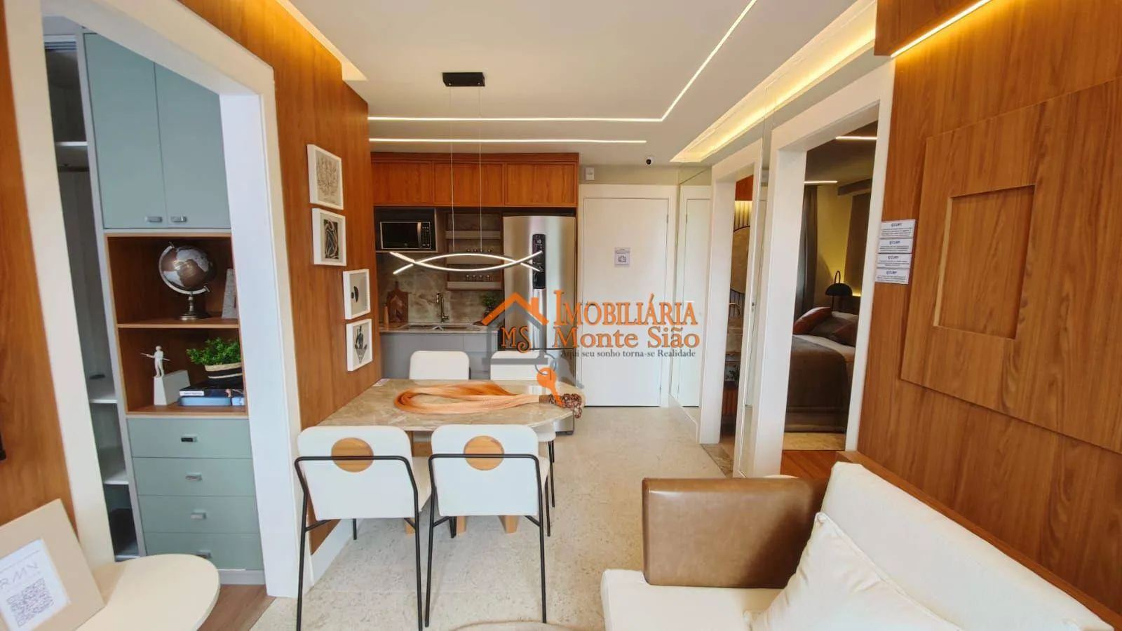 Imagem Apartamento com 2 dormitórios à venda, 34 m² por R$ 282.743,53 - Ponte Grande - Guarulhos/SP