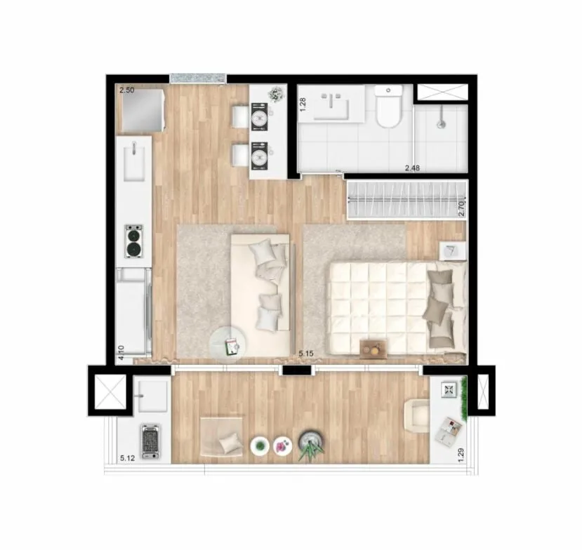 Imagem NOW ALTO DA BOA VISTA - Apartamento à venda no bairro Alto da Boa Vista - São Paulo/SP, Zona Sul