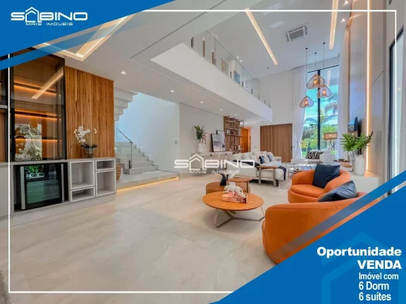 Foto do imóvel Belíssima casa à venda, com 6 dormitórios 6 Suítes 550m² - Riviera de São Lourenço - Bertioga SP
